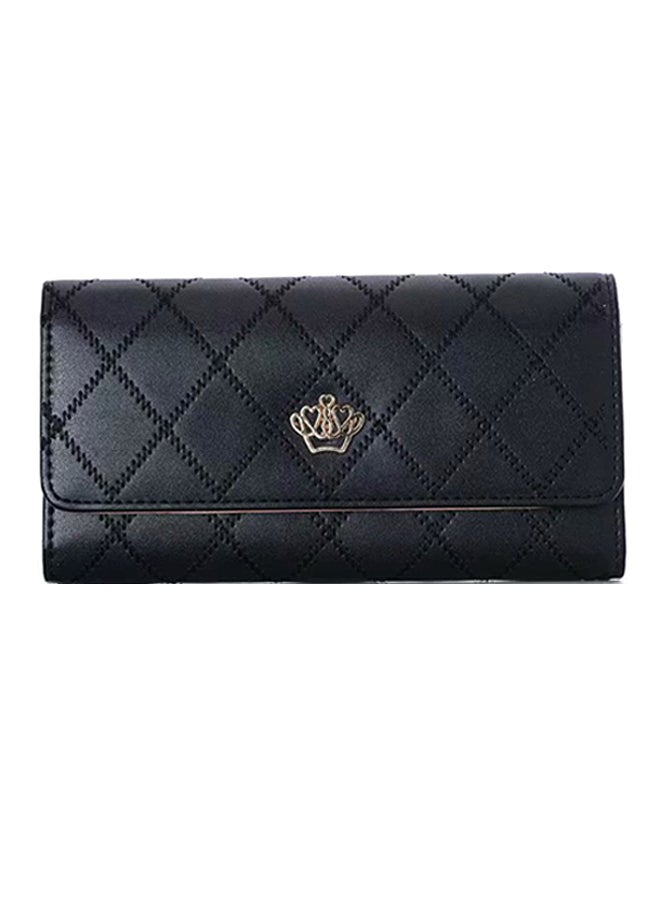 VILILY Sleek Lightweight Casual Wallet Black - Image 1